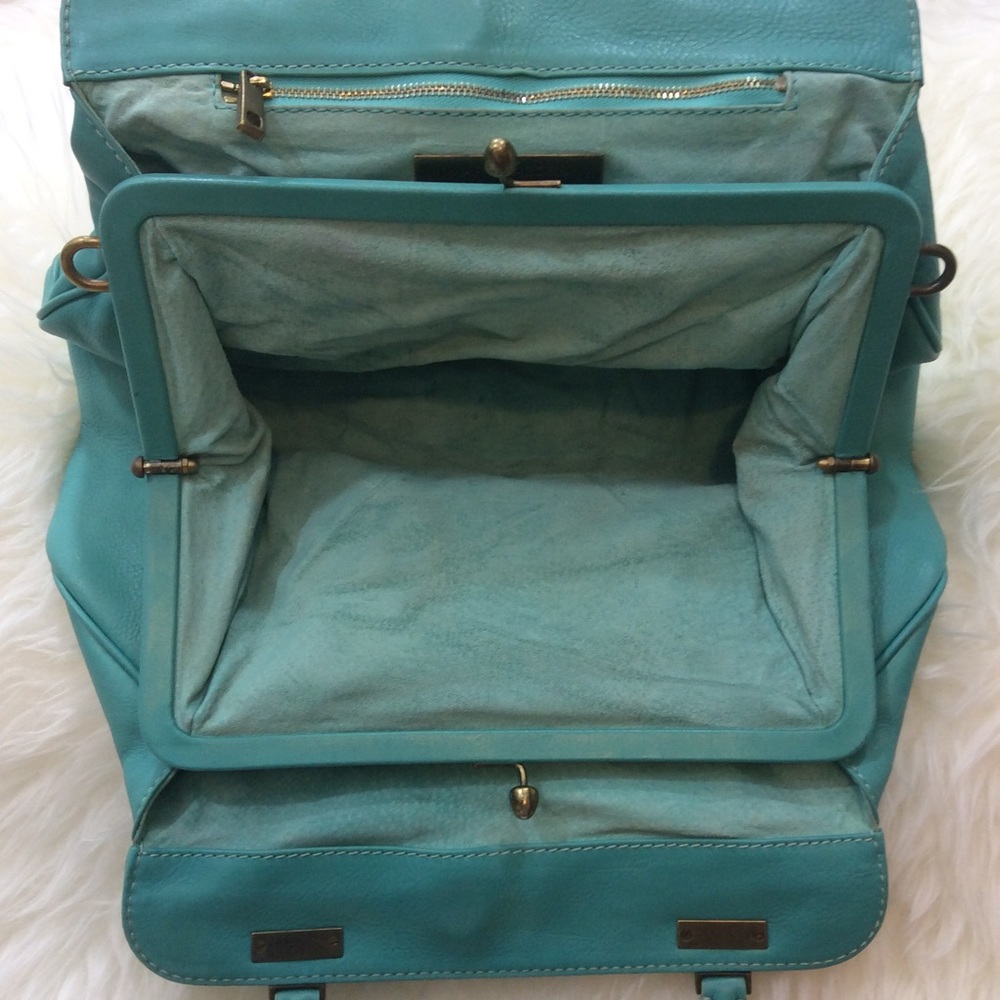 Marc Jacobs Tiffany Blue Satchel Purse - Picture 3 of 7